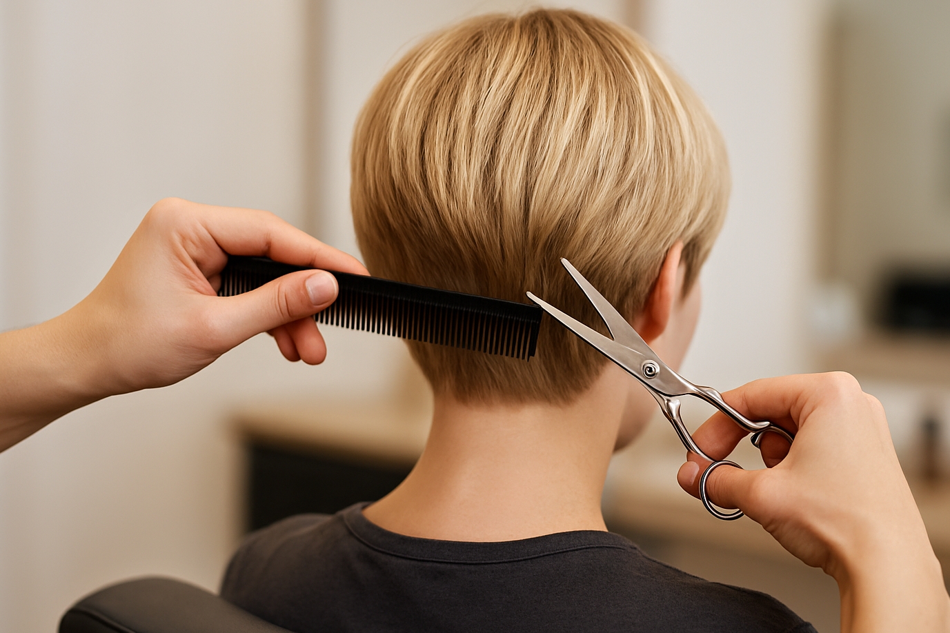 Dámské jednoduché stříhání Havířov